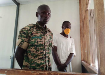 Privates Sam Omeno and Nathan Esia have been sentenced to 33 years in jail. (IMAGE: URN )