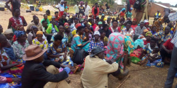 Some of the evicted Kyangwali residents have pitched camp at the Kikuube RDC's offices. They are accusing Minister Onek of being behind their brutal evictions. 
