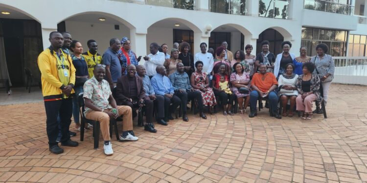 Ambassador Paul Amoru hosts Ugandan professionals at the official residence ahead of the first-ever Convention of Ugandans in Southern Africa.
